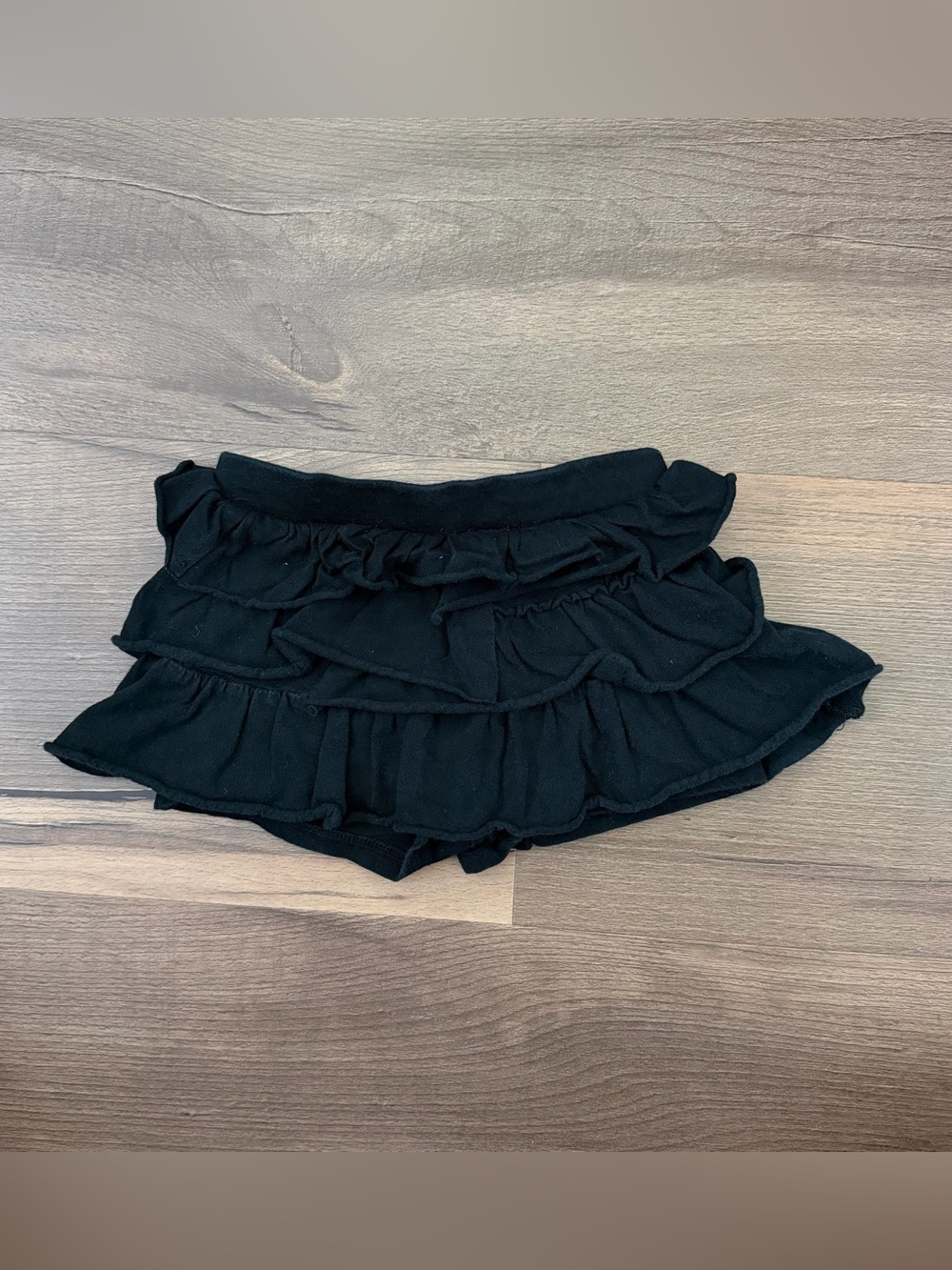 Circo '12 Toddler Black Tiered Ruffle Skort Size 3T